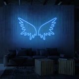 "ENGLE VINGER" NEON SKILT