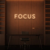 "FOCUS" NEON SKILT