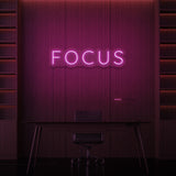 "FOCUS" NEON SKILT