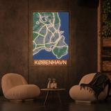 KOPENHAGEN city map 