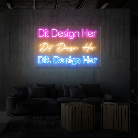 INDIVIDUAL LED neon sign