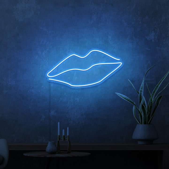"LIPS" MINI NEON SKILT