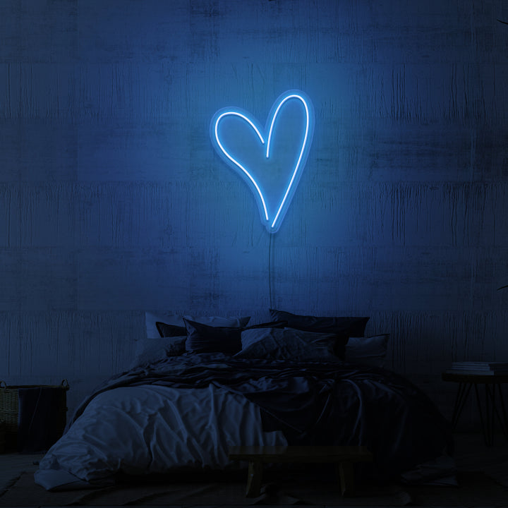 "HJERTET" NEON SKILT