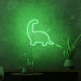 Mini neon sign "Dino". 
