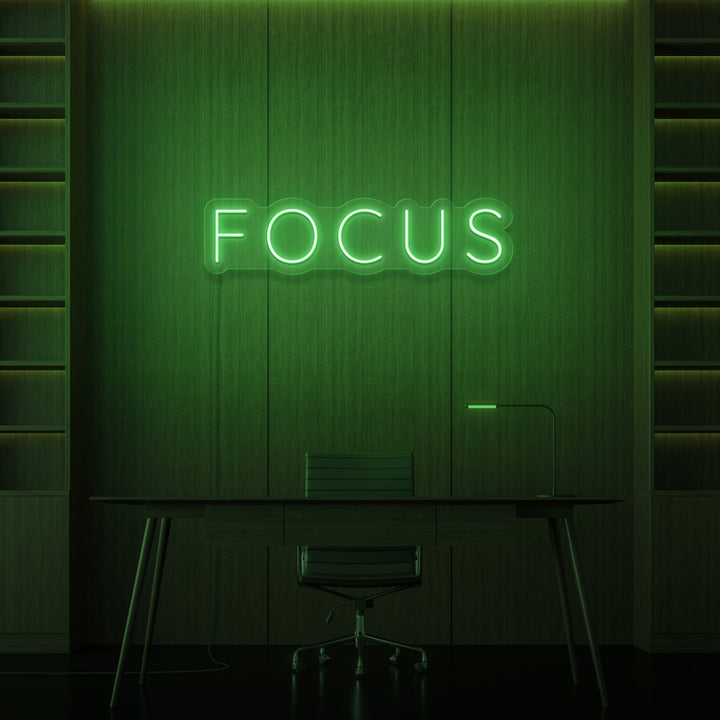 "FOCUS" NEON SKILT
