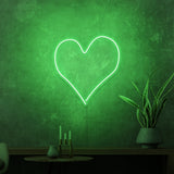 Mini neonskylt "Hjärta". 