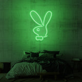 Illuminated advertisement "Bunny". 