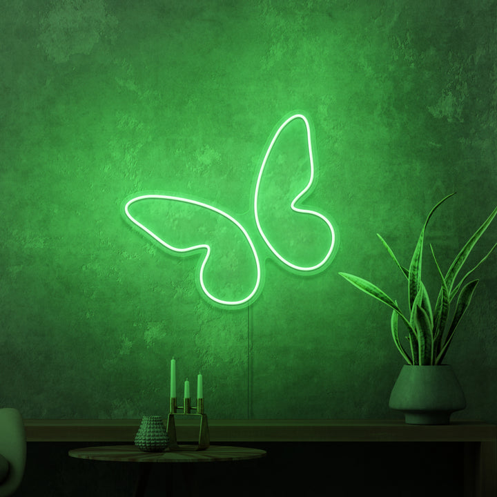"BUTTERFLY" MINI NEON SKILT