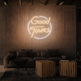 "GOOD TIMES" NEON SIGN
