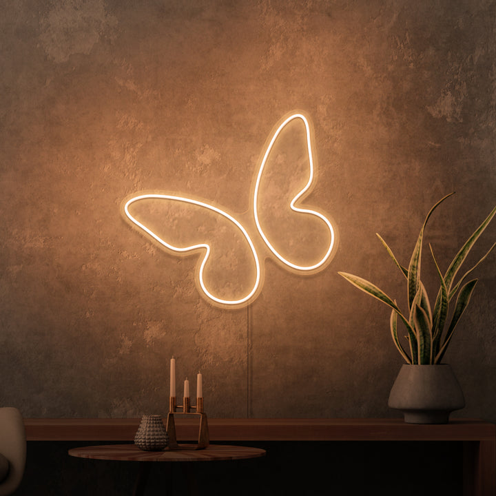 "BUTTERFLY" MINI NEON SKILT