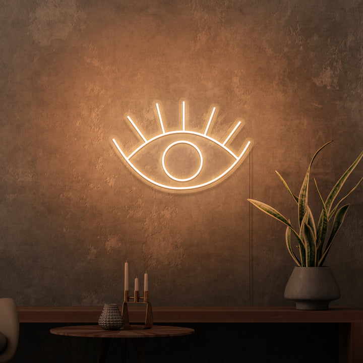 "ØJE" MINI NEON SKILT