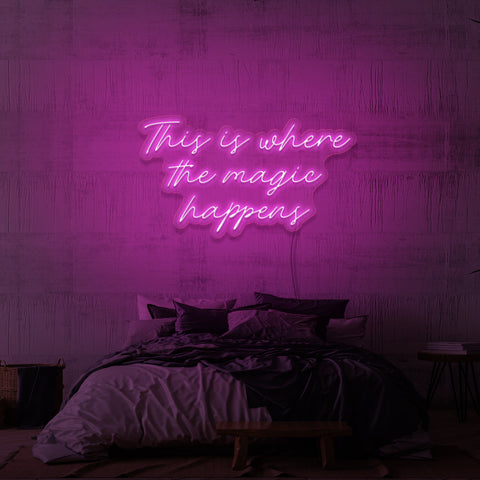 "MAGICAL" NEON SIGN