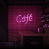 "CAFE" NEON SIGN