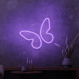 Mini neon sign "Butterfly". 