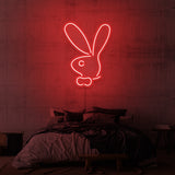 Upplyst annons "Bunny". 
