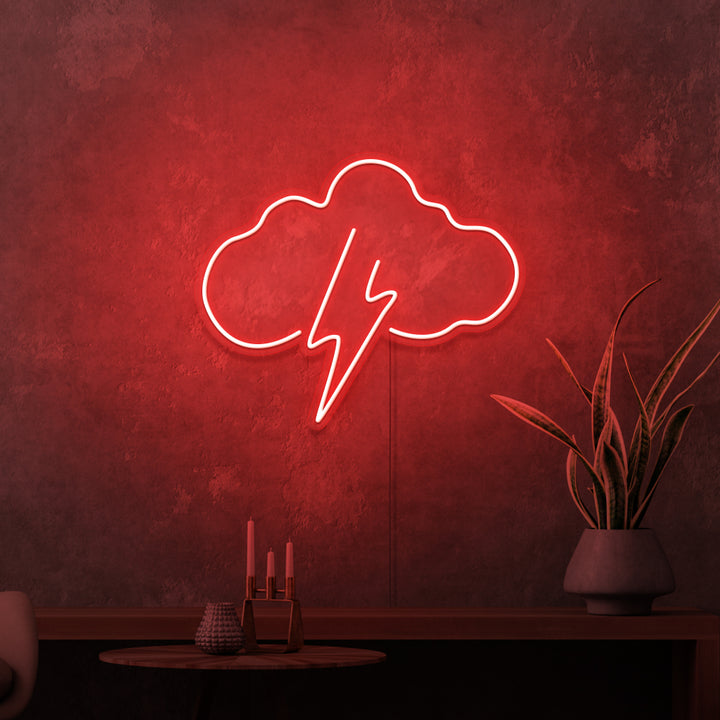 "STORMVEJR" MINI NEON SKILT