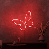 Mini-Leuchtschrift "Schmetterling". 