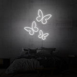 Leuchtreklame „Schmetterlinge“. 