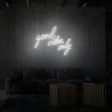 "ONLY GOOD VIBES NEON SIGN 