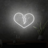 "BROKEN HEART MINI neon sign 