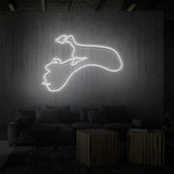 "MUSTER" NEON SIGN