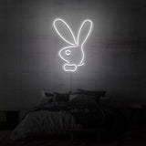Illuminated advertisement "Bunny". 