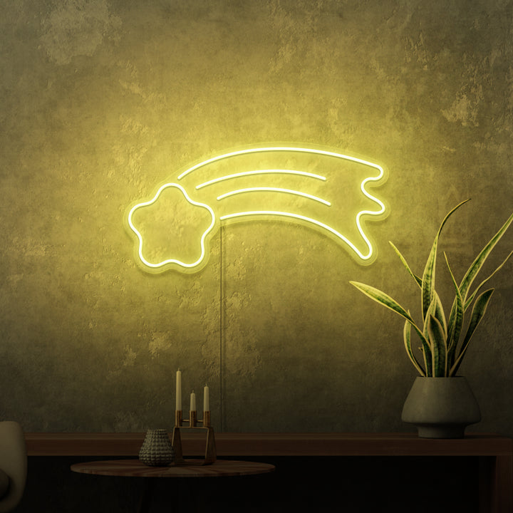 "STJERNESKUD" MINI NEON SKILT