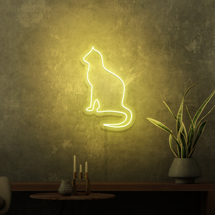 "KAT" MINI NEON SKILT